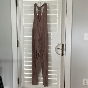 Cope from Urban Outfitters Taupe jumpsuit size XS